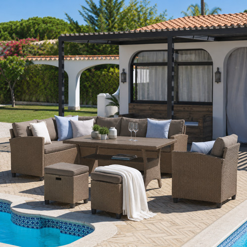 Garden dining set corner - garden,