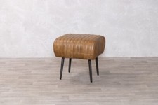 RIBBED FULL LEATHER DINING