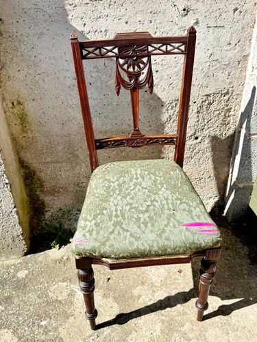 Antique georgian wood hall - antique,