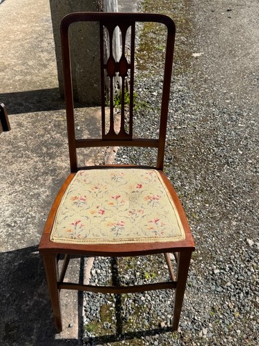 Vintage wood dining chair - vintage,