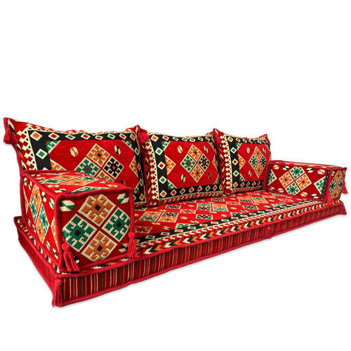Floor level sofa set bench - set,