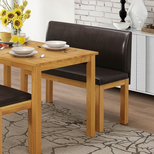 Hamra natural oak bench with - oak,